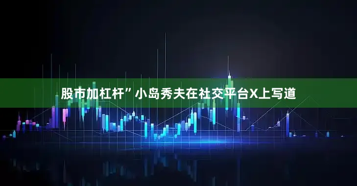 股市加杠杆”小岛秀夫在社交平台X上写道